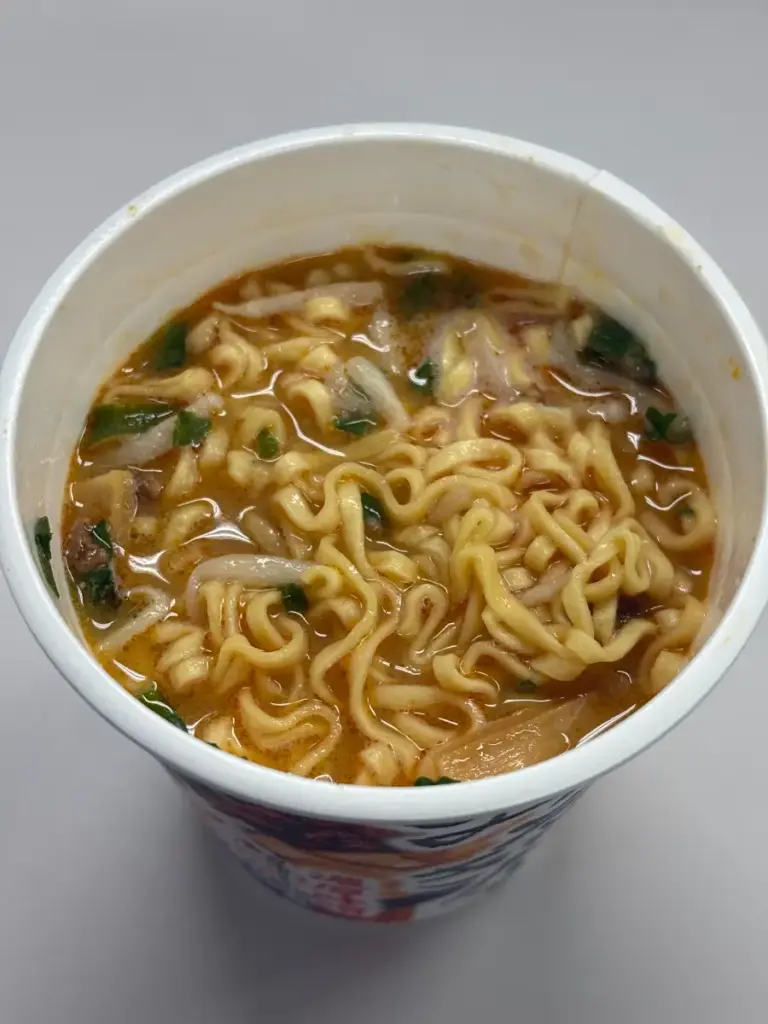 新みそきん 完成 スープ