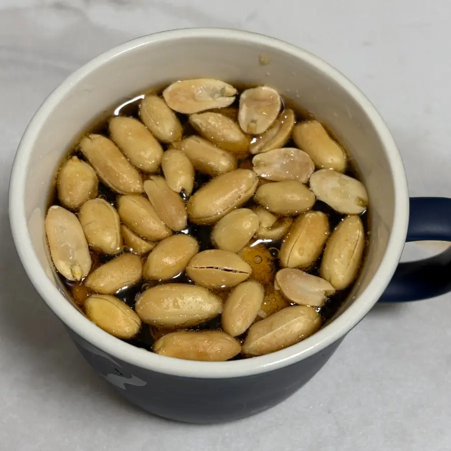 実際に作ったピーナッツコーラ画像